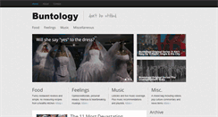 Desktop Screenshot of buntology.com