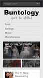 Mobile Screenshot of buntology.com